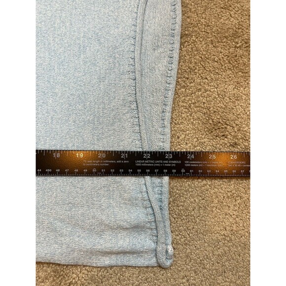 Cotton Country Girl/Women Sweater Light Blue Knit Round Neck Pullover Sz S/P - Picture 8 of 9